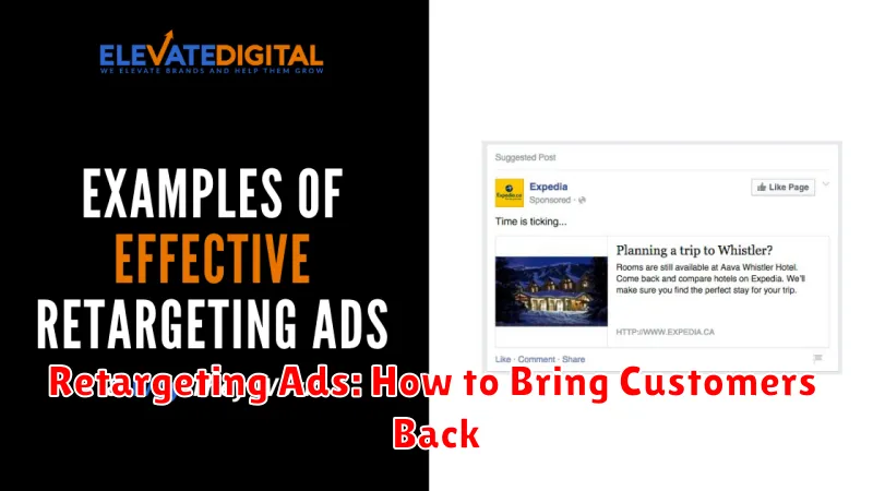 Retargeting Ads: How to Bring Customers Back
